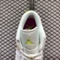 Air Jordan 1 Low GS White Pink-Yellow Shoes New Sale CU4610-100