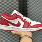 Air Jordan 1 Low Gym Red Gym Red White 2020 Latest Men’s Shoes 553558-611