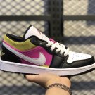 Air Jordan 1 Low SE “Cyber” Black Active Fuchsia-Cyber-White CW5564-001