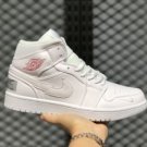 Air Jordan 1 Mid “Euro Tour” London White Red-Silver CW7589-100