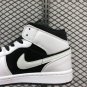 Air Jordan 1 Mid âTuxedoâ White Black-White For Sale 554724-113
