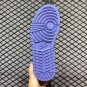 Air Jordan 1 Mid Cloud White Purple Aqua Blue 554724-500