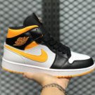 Air Jordan 1 Mid White Laser Orange-Black For Sale CV5276-107