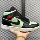 Air Jordan 1 Mid SE Black Chile Red-Barely Volt Outlet Online CV5276-003
