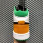 Air Jordan 1 Mid SE White Laser Orange-Black-Lucky Green BQ6932-101