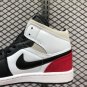 Air Jordan 1 Mid SE White Track Red Black For Sale 852542-100