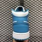 Air Jordan 1 Mid White University Blue 2020 Latest 554724-106