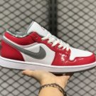 Air Jordan 1 Retro Low “Southside” 309192-171 True White Varsity Red-Stealth