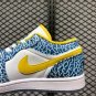 Air Jordan 1 Retro Low White Varsity Maize-University Blue 309192-172