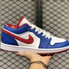 Air Jordan Retro 1 Low White Varsity Red-Varsity Royal 309192-161