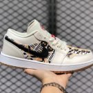 New Release Air Jordan 1 Low Sail Black-Multi-Color CJ4152-101
