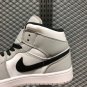 Sale Air Jordan 1 Mid Light Smoke Grey Black-White 554724-092