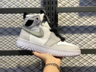 The Latest Air Jordan 1 High React Grey Fog White Black AR5321-100