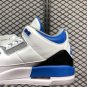 Menâs Fragment Design x Air Jordan 3 White Royal Blue For Sale CT8532-040