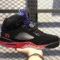 Air Jordan 5 âTop 3â Black New Emerald-Fire Red CZ1786-001