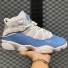 Air Jordan 6 Rings “UNC” White Valor Blue-Ice-White For Sale CW7037-100