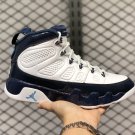 Air Jordan 9 White Midnight Navy-University Blue 302370-145
