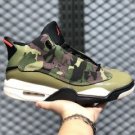 Air Jordan Dub Zero Medium Olive Gym Red-Black-Light Bone 311046-200