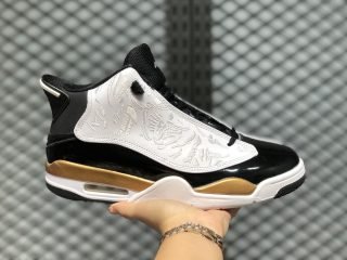 Air Jordan Dub Zero White Black-Metallic Gold 311046-005