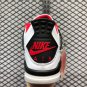 Air Jordan 4 Retro White Black-Tech Grey-Fire Red New Sale DC7770-160