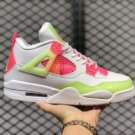 Air Jordan 4 White Lemon Venom-Pink Blast Sneakers CV7808-100