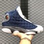 Air Jordan 13 Navy Flint Grey-White-University Blue 414571-404