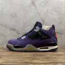 Travis Scott x Air Jordan 4 Retro 'Purple Suede - White Midsole' AJ4 766302