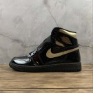 Jordan 1 Retro High Black Metallic Gold (2020) - 555088-032