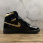 Jordan 1 Retro High Black Metallic Gold (2020) - 555088-032
