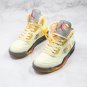 OFF-WHITE x Air Jordan 5 &acirc;��Sail&acirc;�� DH8565-100