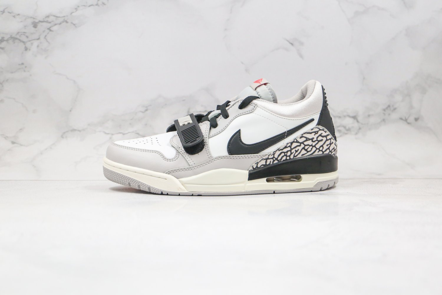 Jordan Legacy 312 Low Tech Grey Fire Red Black CD7069 101