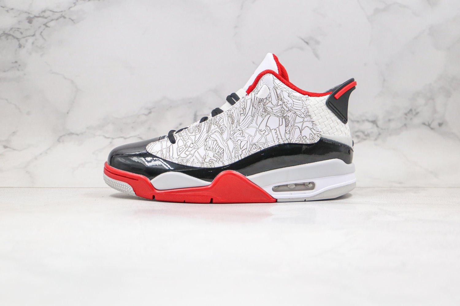 Jordan Dub Zero White Varsity Red 311046 116