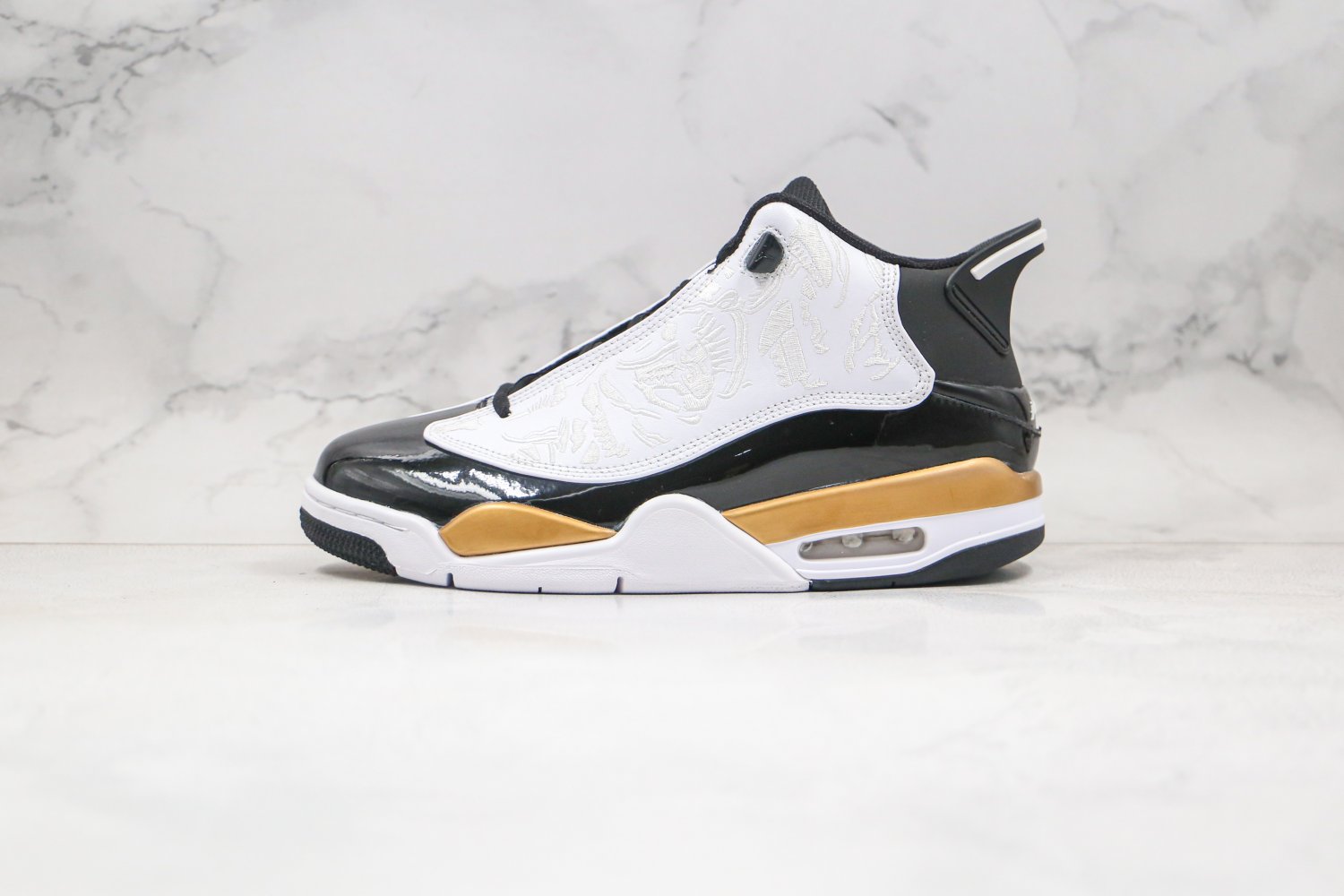 Jordan Dub Zero Black Metallic Gold White 311046 005