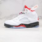 Jordan 5 Retro Fire Red Silver Tongue DA1911-