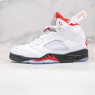 Jordan 5 Retro Fire Red Silver Tongue DA1911-