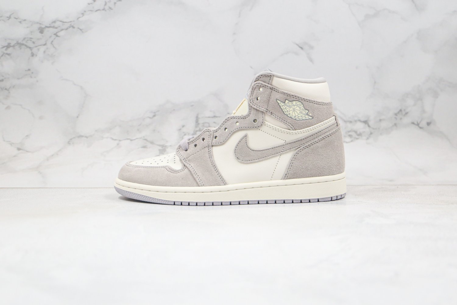 Jordan 1 Retro High Pale Ivory Basketball shoes AH7389 101