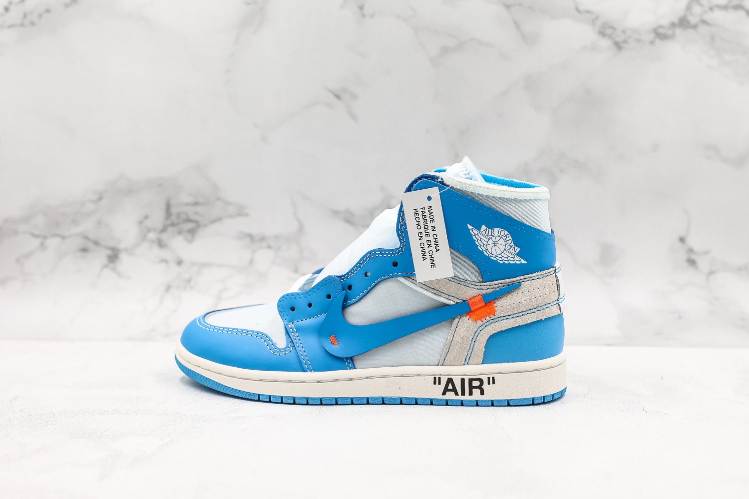 Jordan 1 Retro High Off-White University Blue AQ0818 148