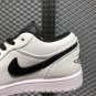 Air Jordan 1 Low White Black 553560-103 Womenâs Shoes
