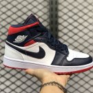 Air Jordan 1 Mid SE USA White