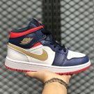 Air Jordan 1 Mid GS “Olympic” White