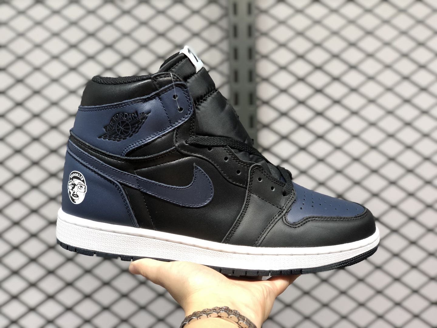 Air Jordan 1 Retro High OG &acirc;��Mars Blackmon&acirc;�� Midnight Navy