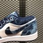 Air Jordan 1 Low âWashed Denimâ CZ8455-100 Free Shipping