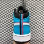 New Sale Air Jordan 1 Mid GS White Black Pink Blue CV4891-001