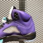 Air Jordan 5 âAlternate Grapeâ 136027-500 Menâs Basketball Shoes
