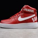 Supreme x Nike Air Force 1 High Red