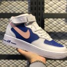 Men’s Nike Air Force 1 High White-University Blue-Pink 315186-011