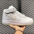 New Sale Nike Air Force 1 Mid 07 Essential White Lifestyle Shoes AO2133-101