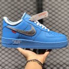 Off-White x Nike Air Force 1 Low “MCA Chicago” Bright Blue