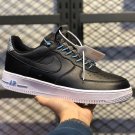 2020 Latest Nike Air Force 1’07 Black Light Blue 898889-015