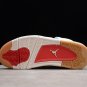 Custom Air Jordan 4 Levis White Denim Tie Dye
